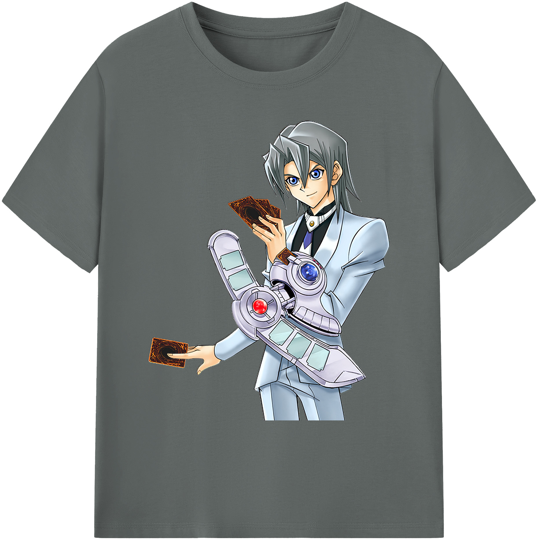 （画像用） 遊☆戯☆王 Yu-Gi-Oh! 綿100％ メンズ半袖Tシャツ｜肌触りやわらか＆通気性